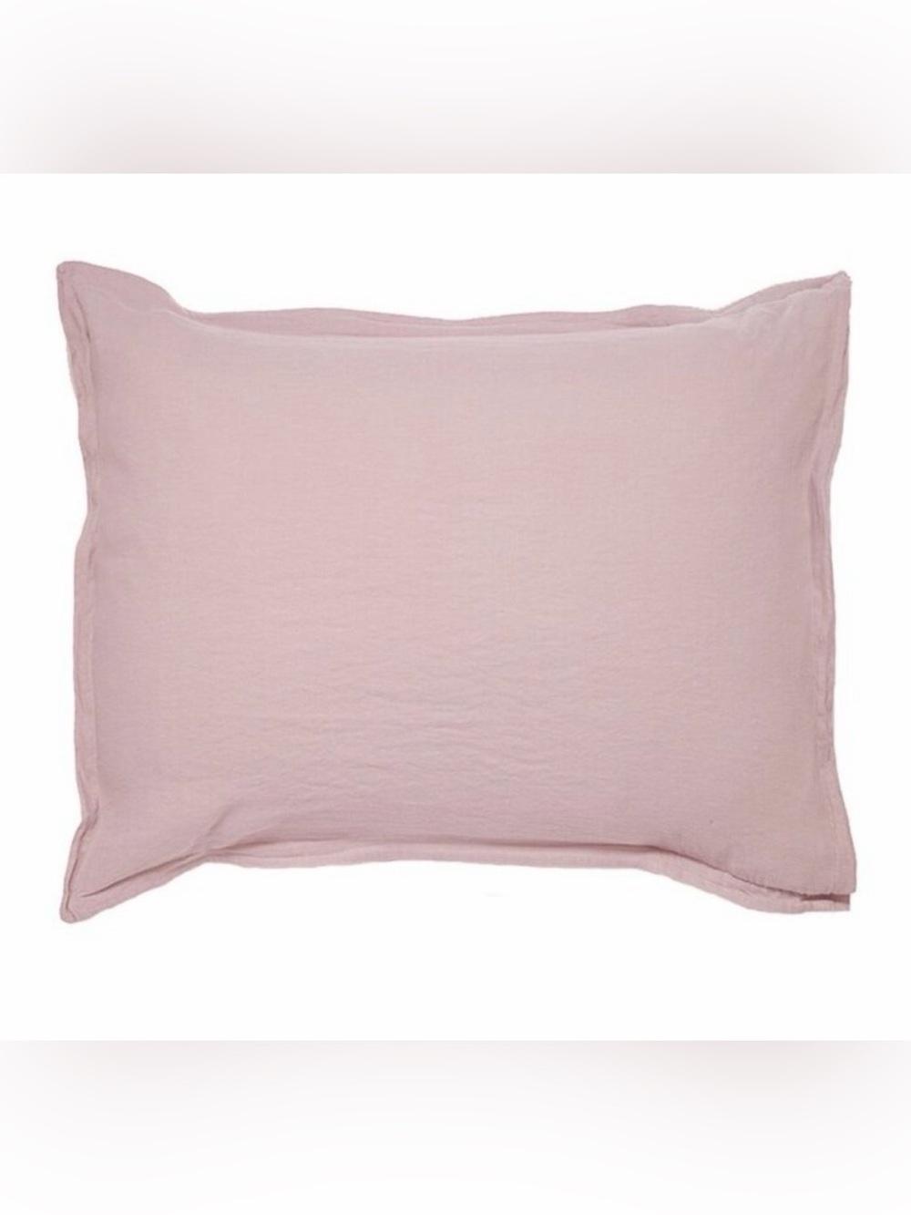 BUNGALOW ROSE Quade Stonewash Pink Standard Pillow Sham Case NEW NIP